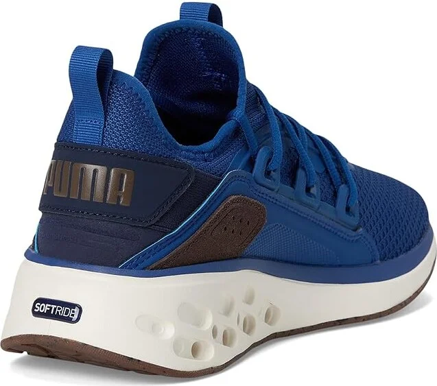 PUMA Softride Frequence Shoes Men's Walking Shoes Clyde Royal/Navy/Warm White : 11.5 D - Medium, Textile - Image 4