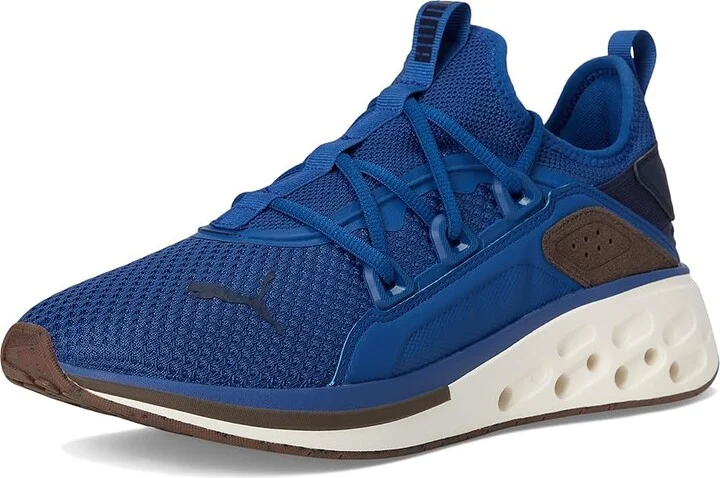 PUMA Softride Frequence Shoes Men's Walking Shoes Clyde Royal/Navy/Warm White : 11.5 D - Medium, Textile - Image 5
