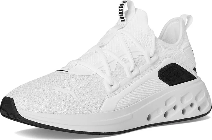 PUMA Softride Frequence Shoes Men's Walking Shoes White/Feather Gray/Black : 10 D - Medium, Textile - Image 5