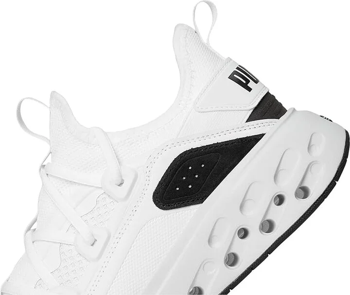PUMA Softride Frequence Shoes Men's Walking Shoes White/Feather Gray/Black : 10 D - Medium, Textile - Image 7