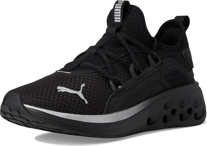 PUMA Softride Frequence Shoes Women's Walking Shoes Black/Silver : 11 B - Medium, Textile - Image 5