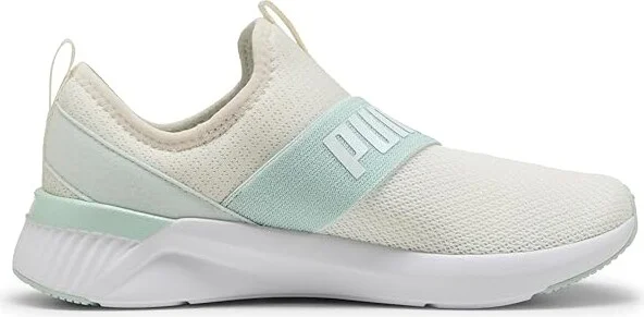 PUMA Softride Harli Slip-On Cross Training Shoes Women's Running Shoes Warm White/Peaceful Blue : 9.5 B - Medium, Synthetic - Image 6