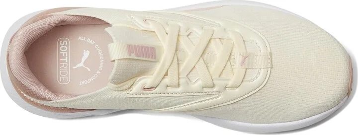PUMA Softride Mayve Running Shoes Women's Running Shoes Frosted Ivory/Rose Quartz : 9 B - Medium, Synthetic - Image 2