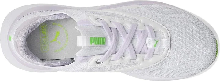 PUMA Softride Mayve Running Shoes Women's Running Shoes Puma White/Lilac Frost/Green Glare : 5.5 B - Medium, Synthetic - Image 2