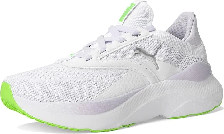 PUMA Softride Mayve Running Shoes Women's Running Shoes Puma White/Lilac Frost/Green Glare : 5.5 B - Medium, Synthetic - Image 5