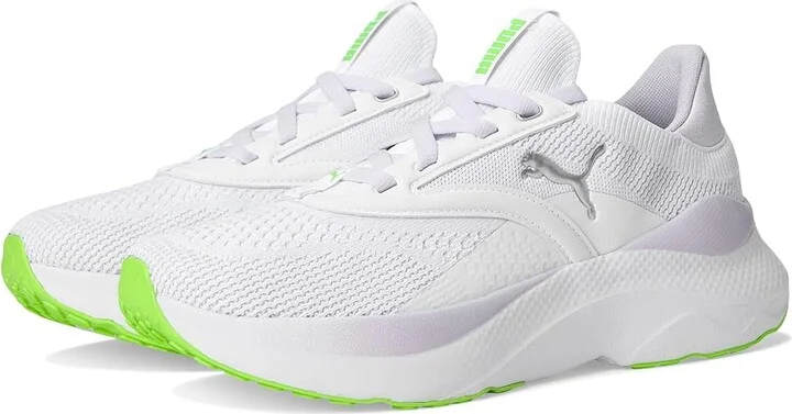 PUMA Softride Mayve Running Shoes Women's Running Shoes Puma White/Lilac Frost/Green Glare : 5.5 B - Medium, Synthetic