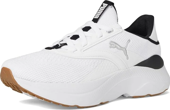 PUMA Softride Mayve Running Shoes Women's Running Shoes Puma White/Puma Black/Puma Silver : 10 B - Medium, Synthetic - Image 5