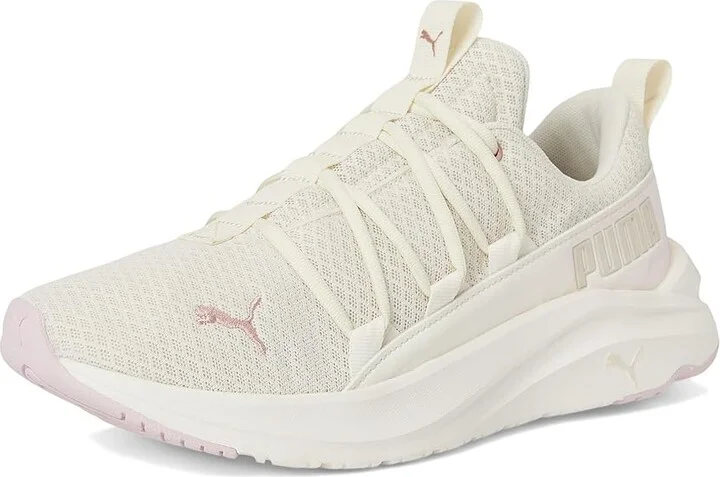 PUMA Softride One 4 All Cross Training Shoes Women's Running Shoes Alpine Snow-Warm White-Rose Mauve : 10 B - Medium, Synthetic - Image 5