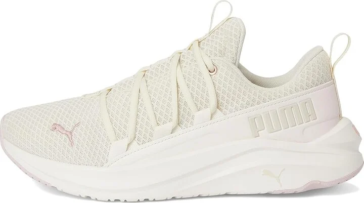 PUMA Softride One 4 All Cross Training Shoes Women's Running Shoes Alpine Snow-Warm White-Rose Mauve : 10 B - Medium, Synthetic - Image 6