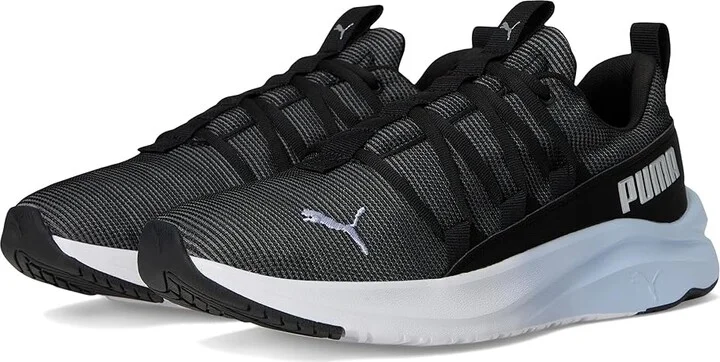 PUMA Softride One4all Daze Women's Running Shoes PUMA Black/Cool Weather : 5.5 B - Medium, Synthetic