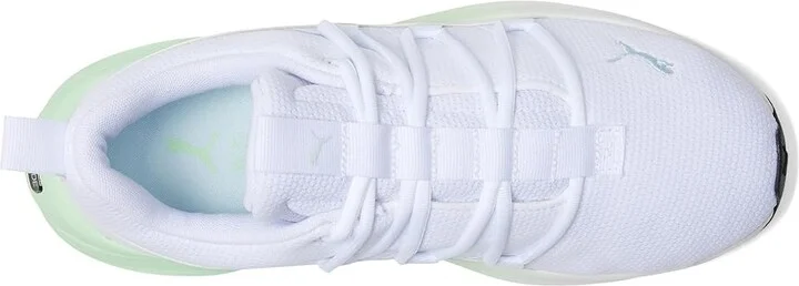PUMA Softride One4All Mesh Fade Women's Shoes PUMA White/Dewdrop/Fresh Mint : 6 B - Medium - Image 2