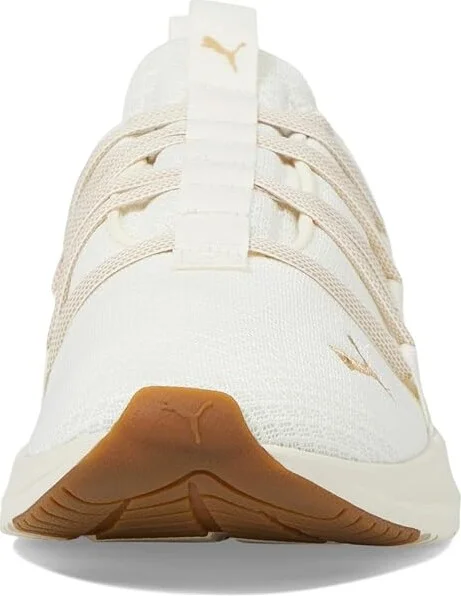 PUMA Softride One4All Women's Shoes Warm White/PUMA Gold/Matte PUMA Gold : 8 B - Medium - Image 3