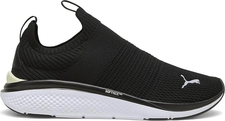 PUMA Softride Pro Echo Slip-On Nm Women's Shoes PUMA Black/Gray Fog/PUMA White : 5.5 B - Medium - Image 5