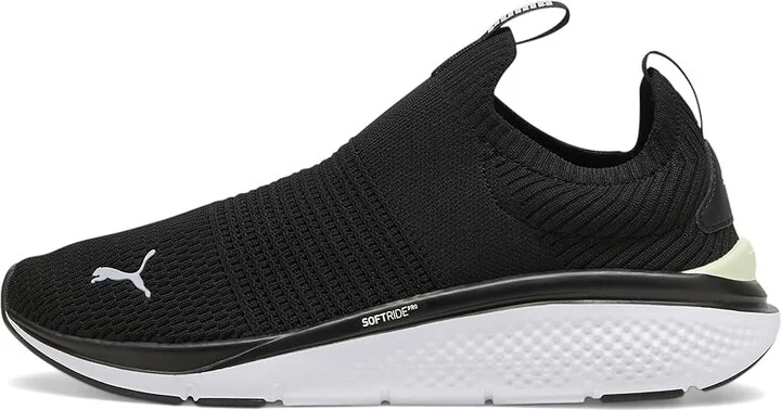 PUMA Softride Pro Echo Slip-On Nm Women's Shoes PUMA Black/Gray Fog/PUMA White : 5.5 B - Medium - Image 6