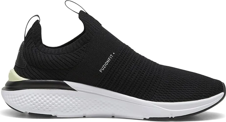 PUMA Softride Pro Echo Slip-On Nm Women's Shoes PUMA Black/Gray Fog/PUMA White : 5.5 B - Medium - Image 7