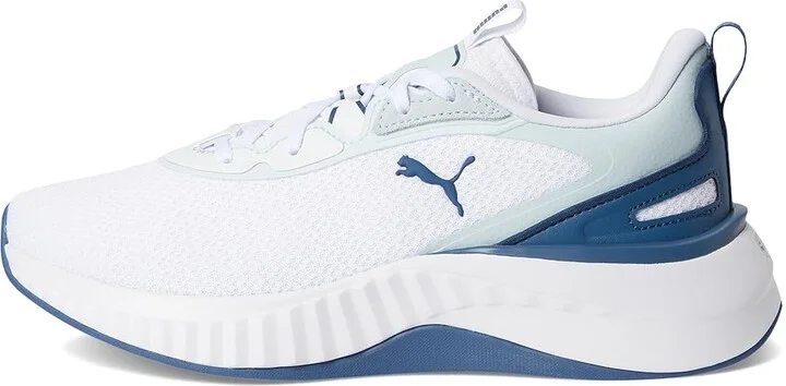 PUMA Softride Sera Cross Training Shoes Women's Shoes White/Dark Indigo/Sea Glass : 7.5 B - Medium, Textile - Image 6