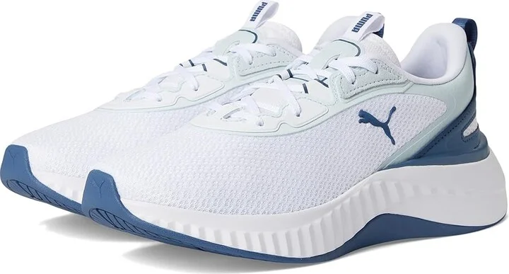 PUMA Softride Sera Cross Training Shoes Women's Shoes White/Dark Indigo/Sea Glass : 7.5 B - Medium, Textile