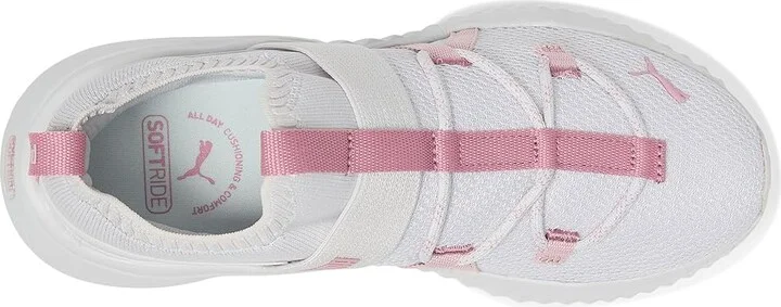 PUMA Softride Sera Slip-on Cross Training Shoes Women's Shoes Feather Gray/Poised Pink/Mauve Mist : 5.5 B - Medium, Textile - Image 2