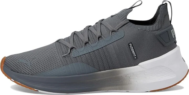 PUMA Softride Symmetry Fuzion Fade Men's Shoes Cool Dark Gray/Cool Mid Gray/Gum : 12 D - Medium, Synthetic - Image 6
