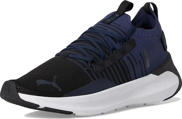 PUMA Softride Symmetry Fuzion Running Shoes Men's Shoes Black/Club Navy/White : 11.5 D - Medium - Image 5