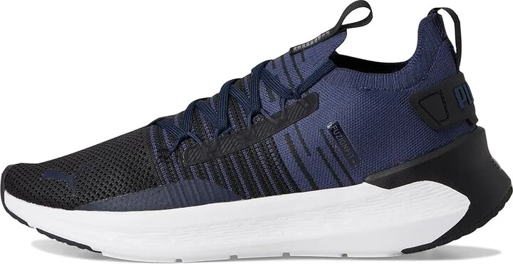 PUMA Softride Symmetry Fuzion Running Shoes Men's Shoes Black/Club Navy/White : 11.5 D - Medium - Image 6