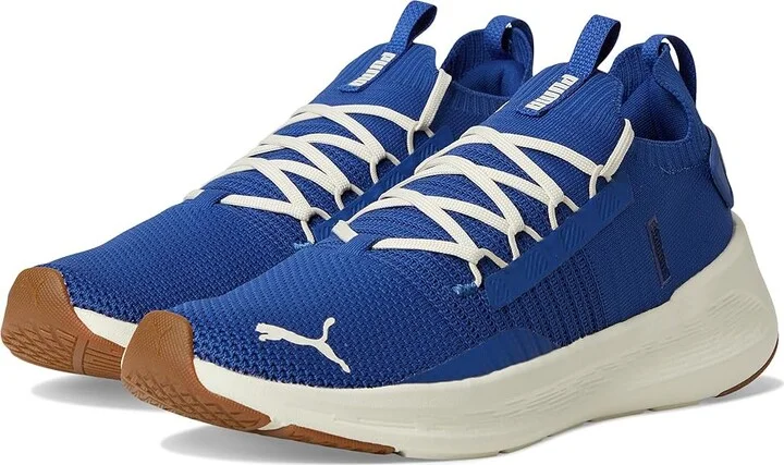PUMA Softride Symmetry Fuzion Running Shoes Men's Shoes Clyde Royal/Alpine Snow/Puma White : 8.5 D - Medium