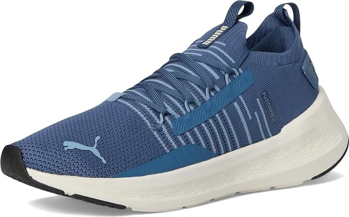 PUMA Softride Symmetry Fuzion Running Shoes Men's Shoes Dark Indigo/Cool Blue/Alpine Snow : 8.5 D - Medium - Image 5