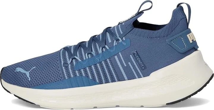 PUMA Softride Symmetry Fuzion Running Shoes Men's Shoes Dark Indigo/Cool Blue/Alpine Snow : 8.5 D - Medium - Image 6