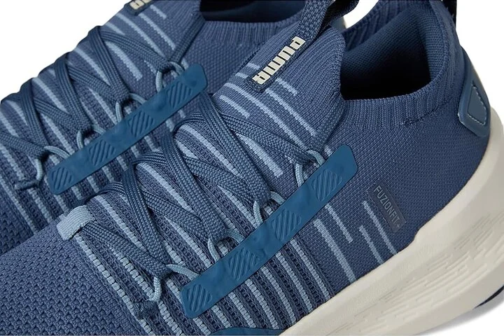 PUMA Softride Symmetry Fuzion Running Shoes Men's Shoes Dark Indigo/Cool Blue/Alpine Snow : 8.5 D - Medium - Image 7
