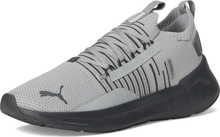 PUMA Softride Symmetry Fuzion Running Shoes Men's Shoes Gray Echo/Dusky Gray/White : 9 D - Medium - Image 5