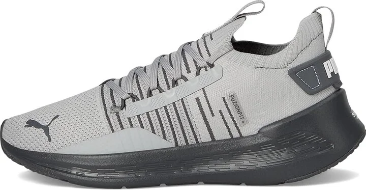 PUMA Softride Symmetry Fuzion Running Shoes Men's Shoes Gray Echo/Dusky Gray/White : 9 D - Medium - Image 6