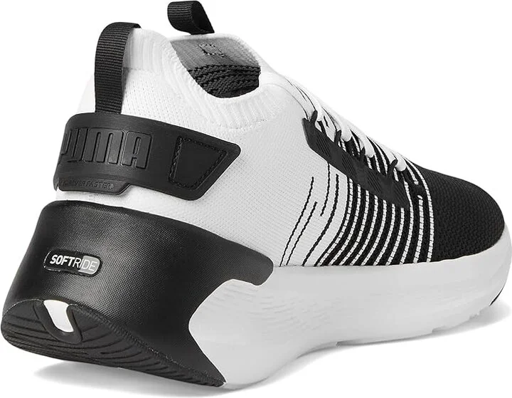 PUMA Softride Symmetry Fuzion Running Shoes Men's Shoes PUMA Black/Cool Dark Gray/PUMA White : 14 D - Medium - Image 4