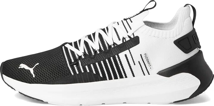 PUMA Softride Symmetry Fuzion Running Shoes Men's Shoes PUMA Black/Cool Dark Gray/PUMA White : 14 D - Medium - Image 6