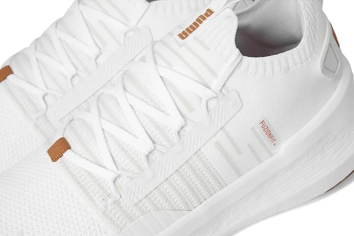 PUMA Softride Symmetry Fuzion Running Shoes Men's Shoes White/Vapor Gray/Gum : 8.5 D - Medium - Image 7