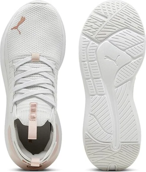 PUMA Softride Symmetry Fuzion Running Shoes Women's Shoes Feather Gray/Mauve Mist/Rose Gold : 6.5 B - Medium, Synthetic/Textile - Image 2