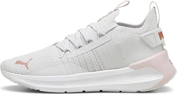 PUMA Softride Symmetry Fuzion Running Shoes Women's Shoes Feather Gray/Mauve Mist/Rose Gold : 6.5 B - Medium, Synthetic/Textile - Image 5
