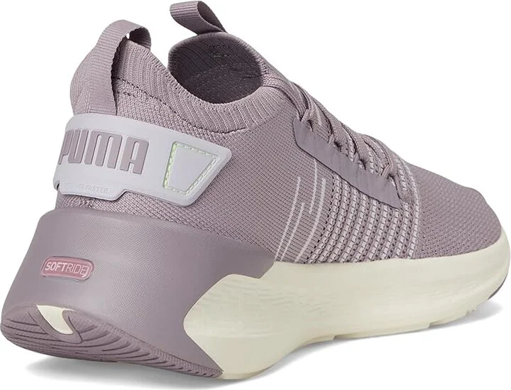 PUMA Softride Symmetry Fuzion Running Shoes Women's Shoes Plum Jam/Lilac Crush/Fizzy Light : 8.5 B - Medium, Synthetic/Textile - Image 4