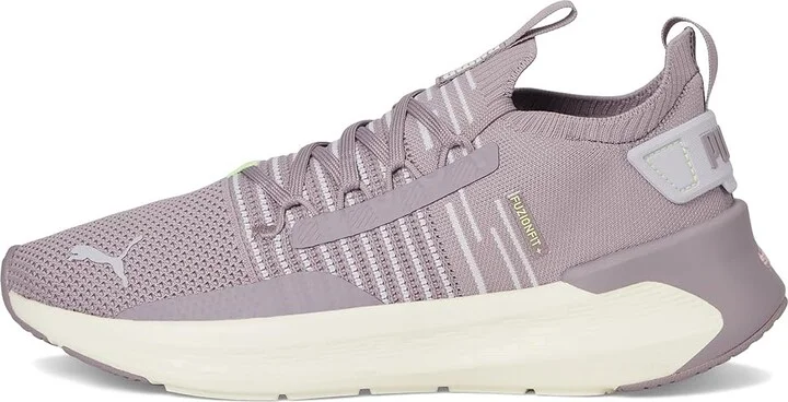 PUMA Softride Symmetry Fuzion Running Shoes Women's Shoes Plum Jam/Lilac Crush/Fizzy Light : 8.5 B - Medium, Synthetic/Textile - Image 6