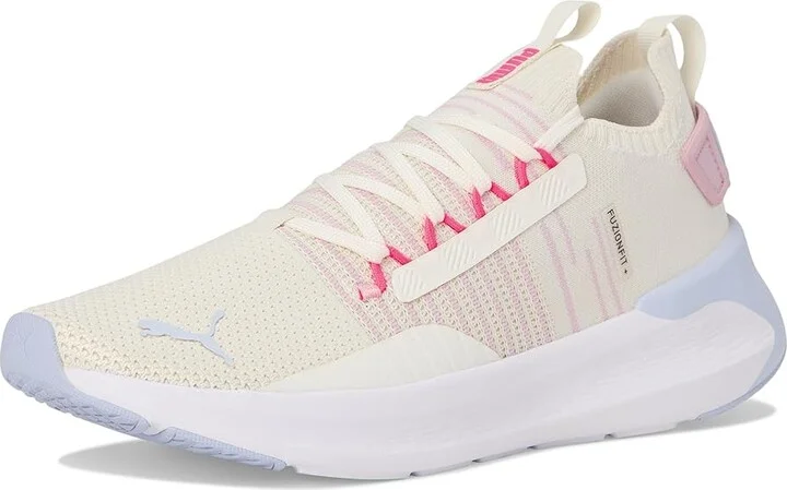PUMA Softride Symmetry Fuzion Running Shoes Women's Shoes Warm White/Rose Mauve/Cool Weather : 11 B - Medium, Synthetic/Textile - Image 5