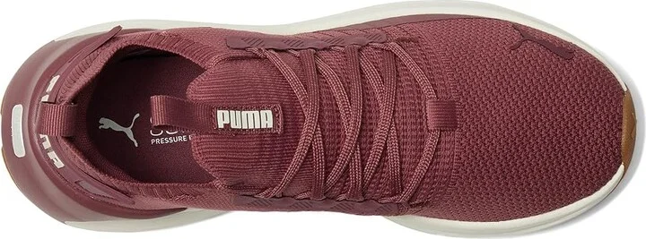 PUMA Softride Symmetry Fuzion Running Shoes Women's Shoes Wood Violet/Alpine Snow : 6.5 B - Medium, Synthetic/Textile - Image 2