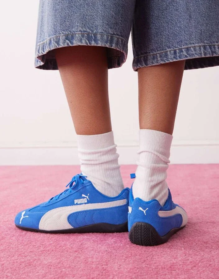 PUMA Speedcat OG sneaker in blue - Image 4