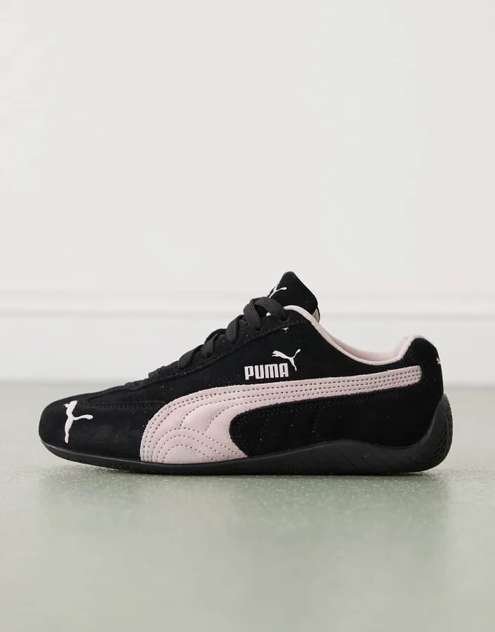 Puma Speedcat OG sneakers in black and pink - Image 2