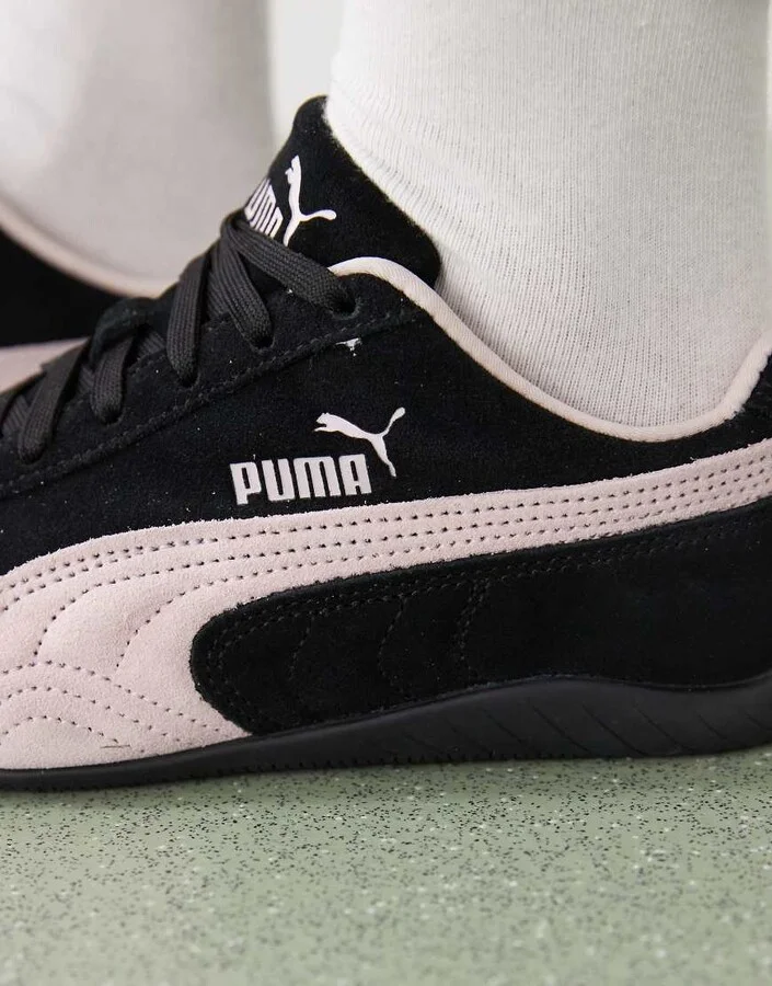 Puma Speedcat OG sneakers in black and pink - Image 3