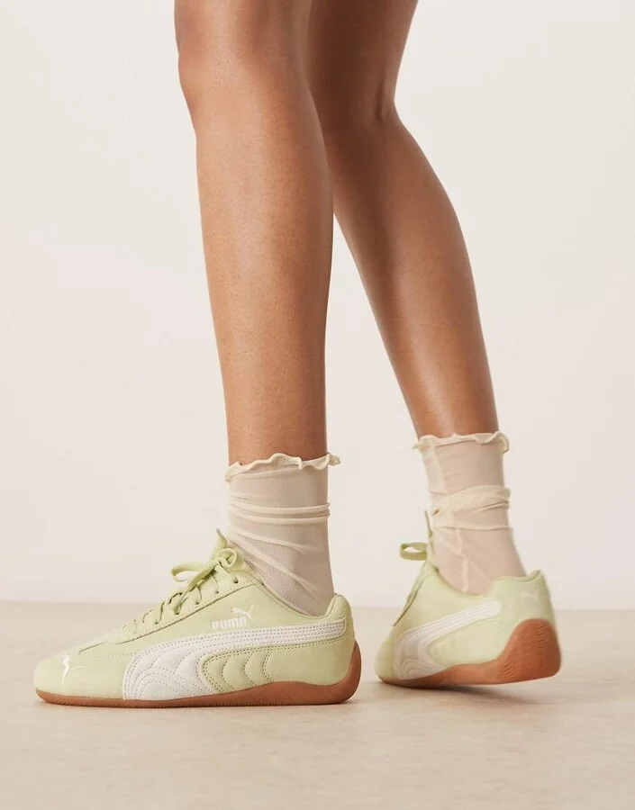 Puma Speedcat OG sneakers in pistachio green - Image 4