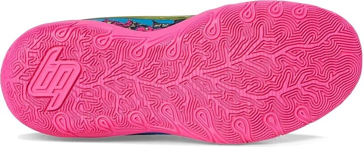 PUMA Stewie 3 Basketball Shoes Women's Basketball Shoes Bright Aqua/Fluro Pink Pes/Puma Black : 6 B - Medium, Rubber - Image 3