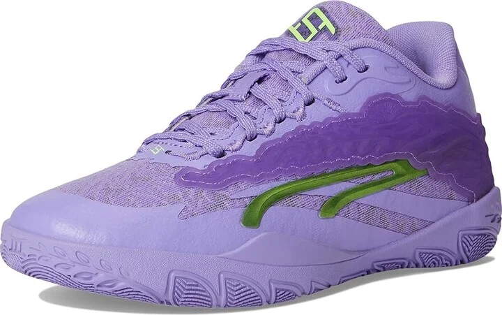 PUMA Stewie 3 Basketball Shoes Women's Basketball Shoes Lavender Alert : 9 B - Medium, Rubber - Image 5