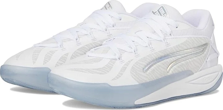 PUMA Stewie Basketball Shoes Women's Basketball Shoes White : 9 B - Medium, Synthetic/Textile