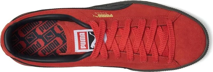 PUMA Suede Classic XXI Men's Shoes All Time Red - Zappos 25th Anniversary : 9 D - Medium, Suede/Rubber/Leather - Image 2