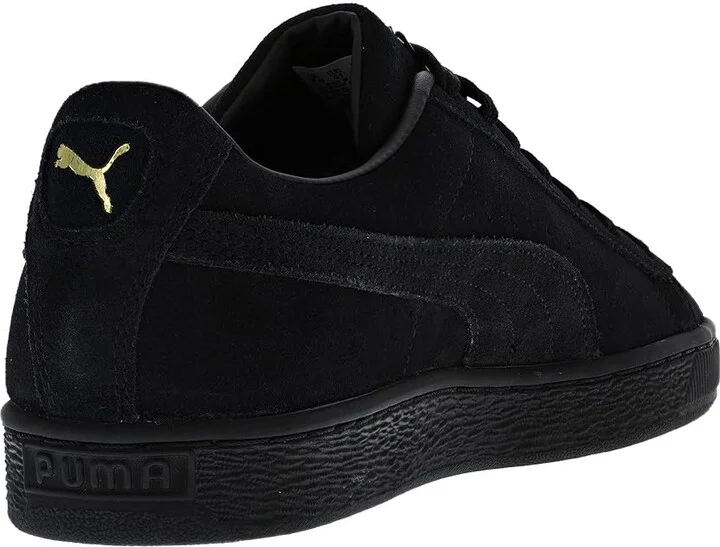 PUMA Suede Classic XXI Men's Shoes Puma Black/Puma Black : 5 D - Medium - Image 4