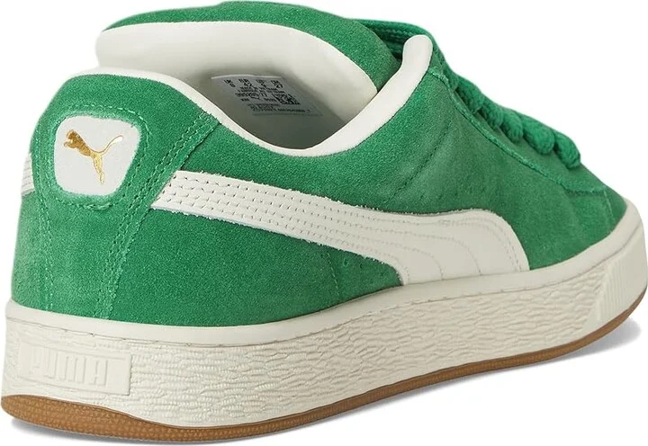 PUMA Suede Xl Shoes Men's Shoes Archive Green/Vapor Gray : 12 D - Medium, Leather/Suede - Image 4